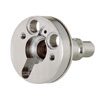 Pièce usinée en acier Inox 316L sur un tour multi axes et centre d'usinage